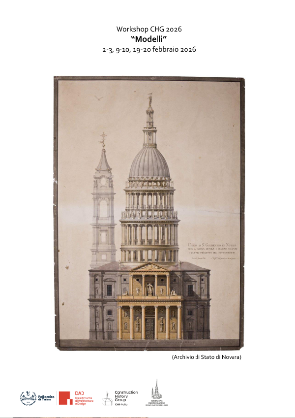 WORKSHOP “MODELLI/MODELS” (2-3, 9-10, 19-20 february 2026)